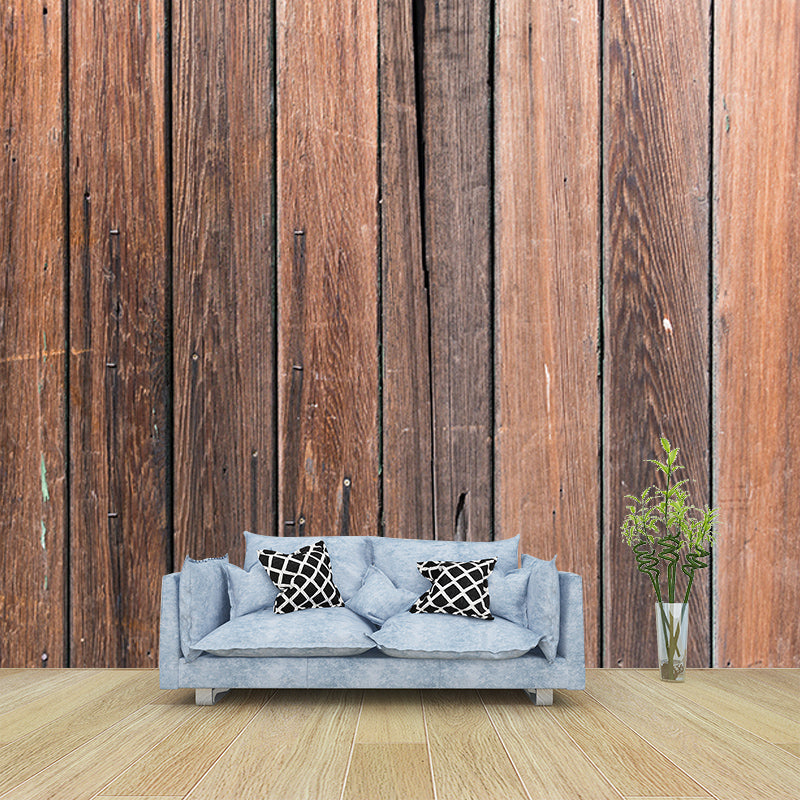 Customized Photography Wood Grain Mural Eco-friendly Wallpaper Wall Art