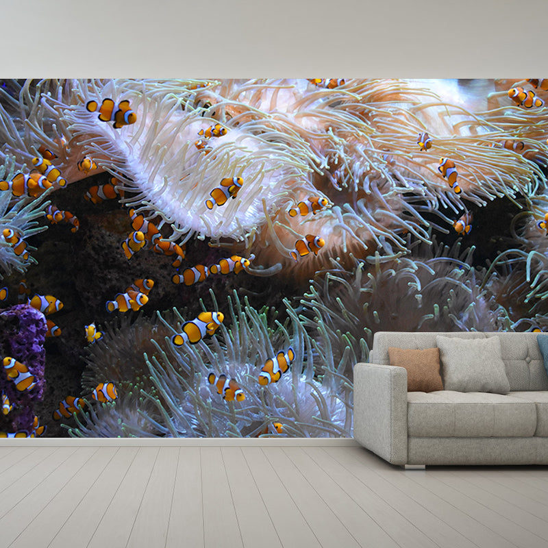 Customized Photography Seabed Mural Eco-friendly Wallpaper for Home Decor