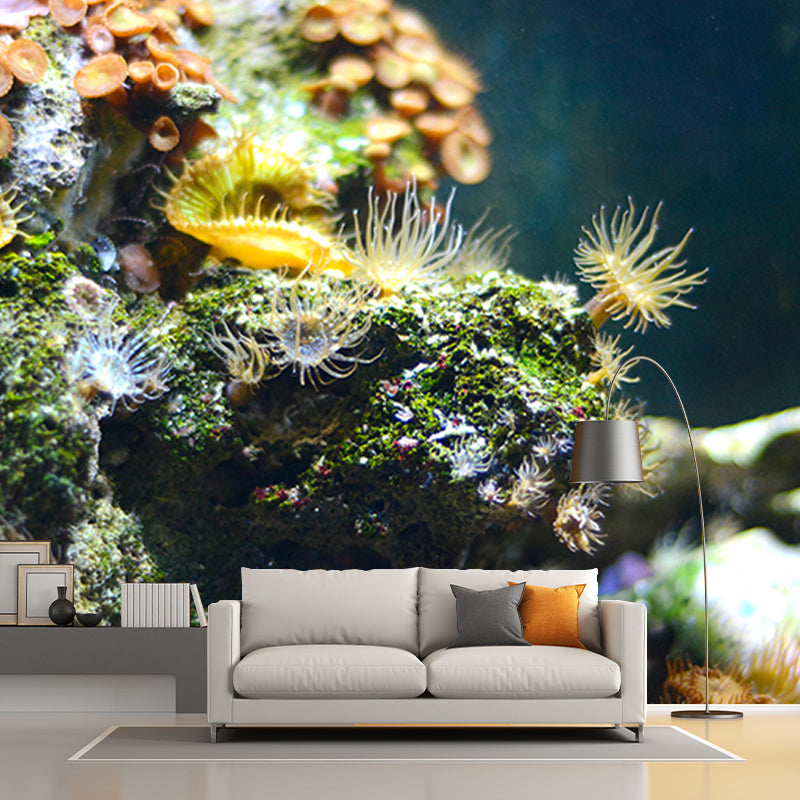 Customized Horizontal Photography Seabed Mural Eco-friendly Wallpaper Wall Covering