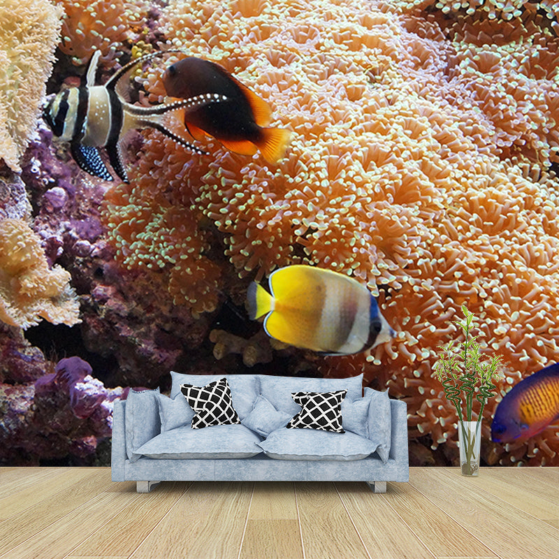 Customized Horizontal Photography Seabed Mural Eco-friendly Wallpaper Wall Covering