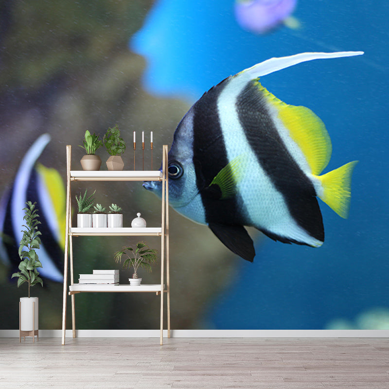 Customized Horizontal Photography Seabed Mural Eco-friendly Wallpaper Bathroom Wall Art