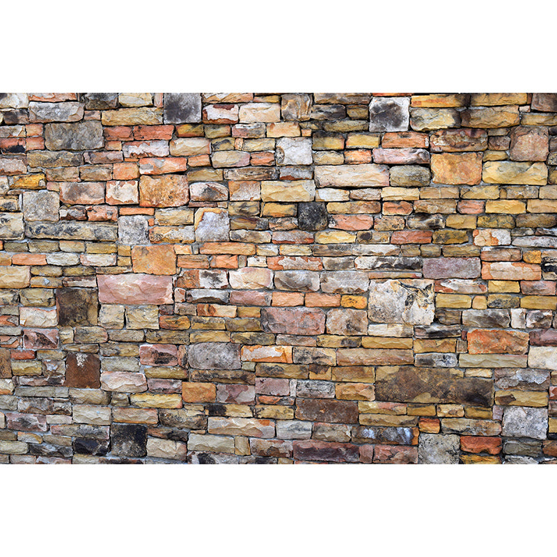 Customized Photography Brick Wall Mural Eco-friendly Wallpaper for Bedroom