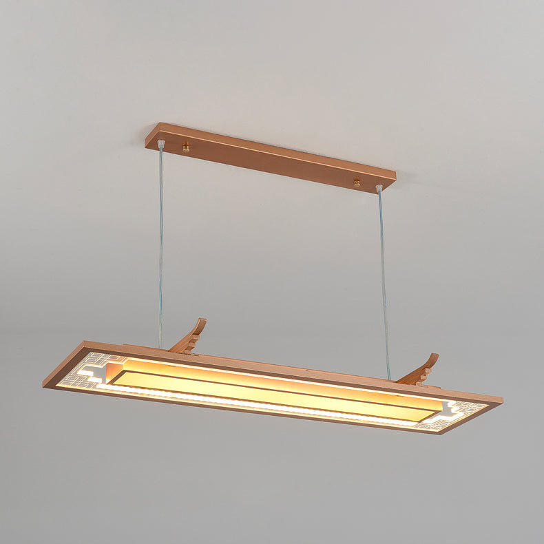 Modern Acrylic Hanging Lamp 2-Light LED Island Pendant for Dining Room