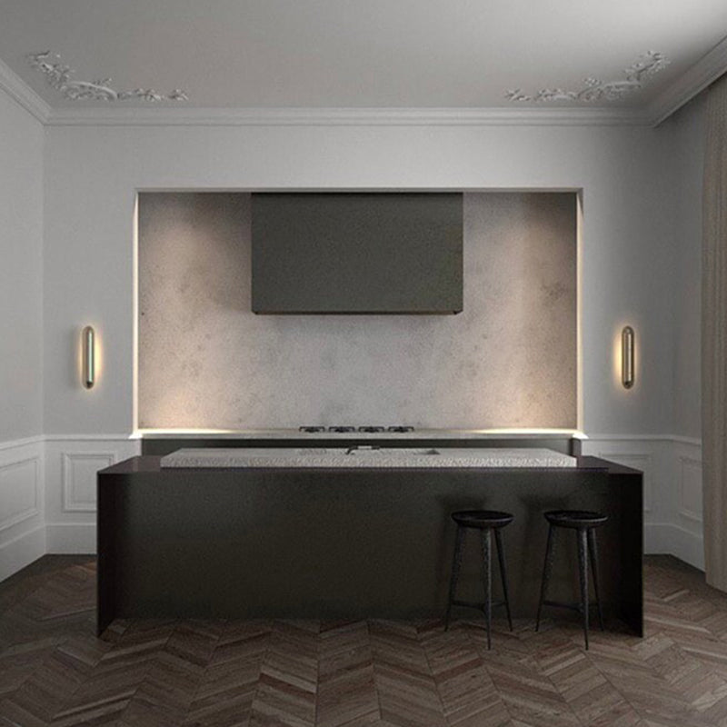 Contemporary Linear Sconce Lights Metal Wall Mount Light Fixture
