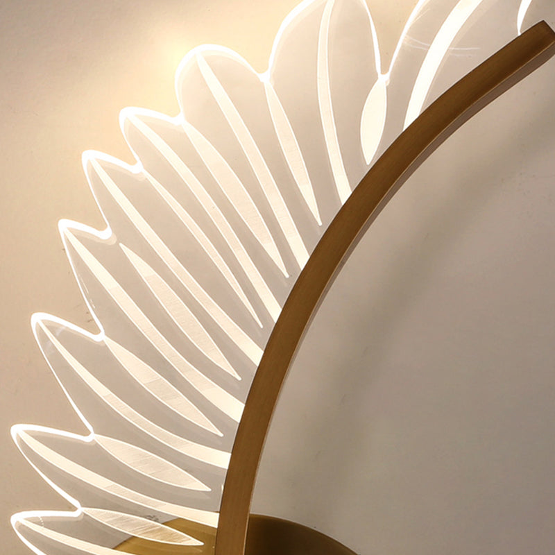 Contemporary Geometric Sconce Lights Metal Wall Mount Light Fixture