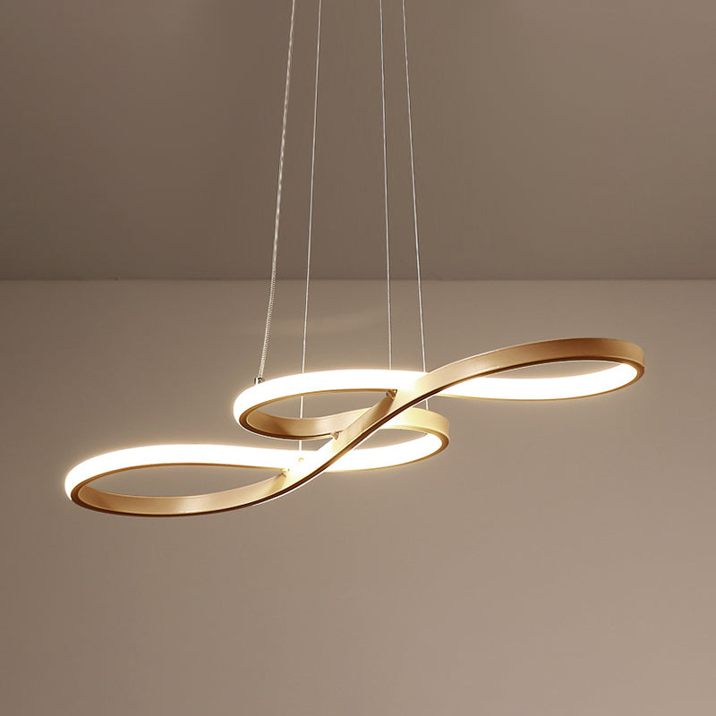 Metal Ceiling Hung Fixtures Contemporary Pendant Lighting for Dining Room