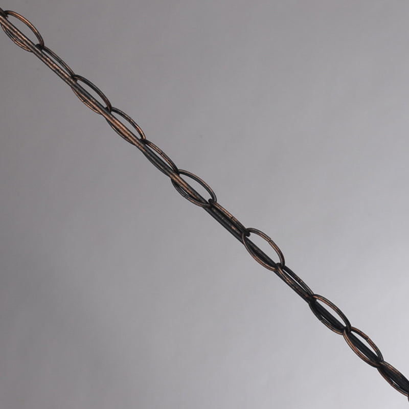 Lampada a sospensione singola in ferro laccata nella luce a sospensione in vetro in stile in stile conciso industriale