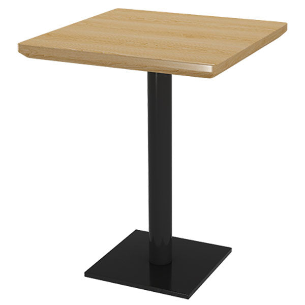 Industrialstil Esstisch Heimküche Abendessen Möbel mit schwarzer Metallbasis