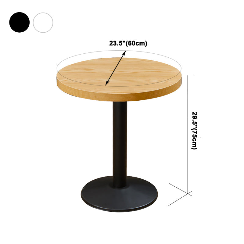 Industrial Style Dining Room Table Home Kitchen Dinner Furniture with Metal Base