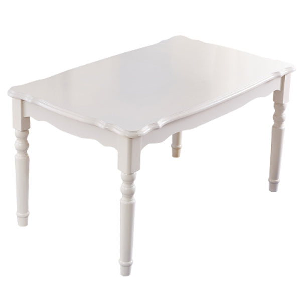 Mesa de comedor moderna de mediados de siglo Mesa de comedor de madera sólida