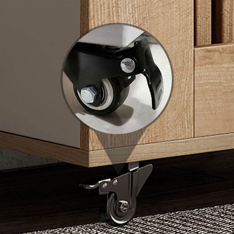 Mesa plegable rectangular moderna de mediados de siglo, mesa con base de Pedestal para comedor (solo mesa)