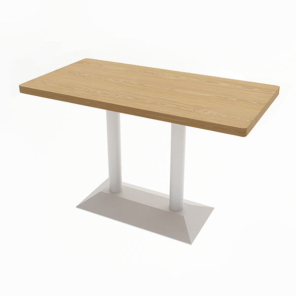 Industrial Dining Room Table Home Kitchen Dinner Furniture with Metal Base