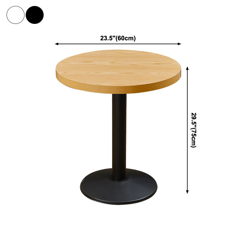 Industrial Dining Room Table Home Kitchen Dinner Furniture with Metal Base