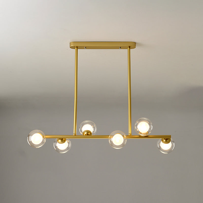 Modern Style Dining Pendant Lamp Fixture Kitchen Dining Room Glass Shade Hanging Light