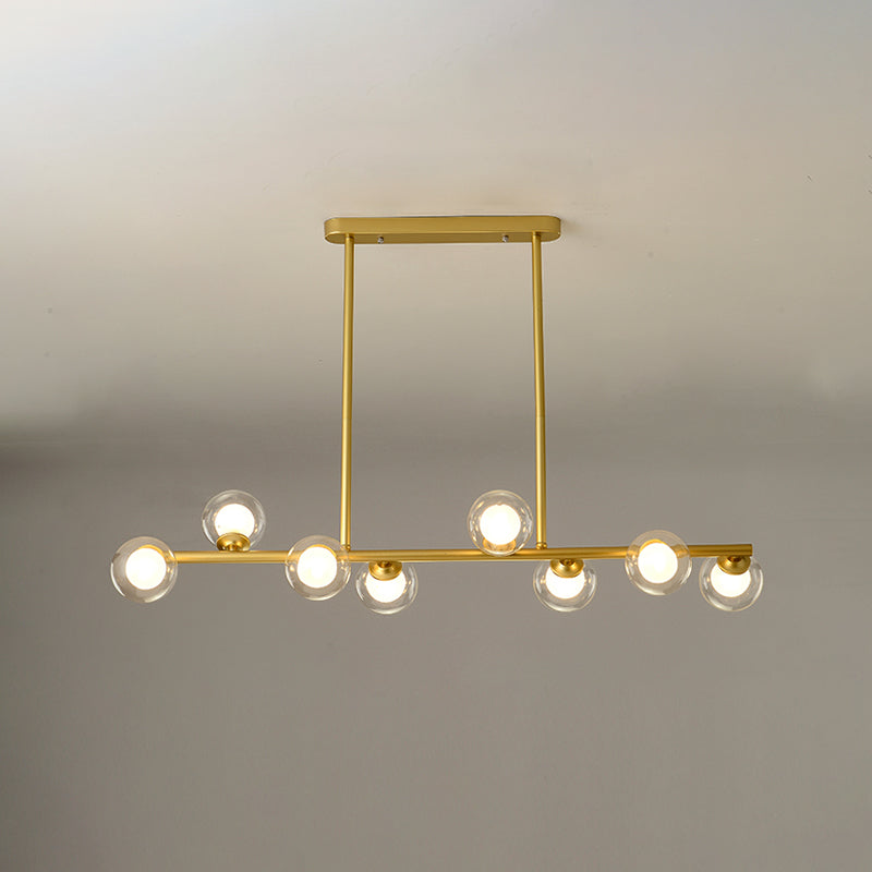 Modern Style Dining Pendant Lamp Fixture Kitchen Dining Room Glass Shade Hanging Light