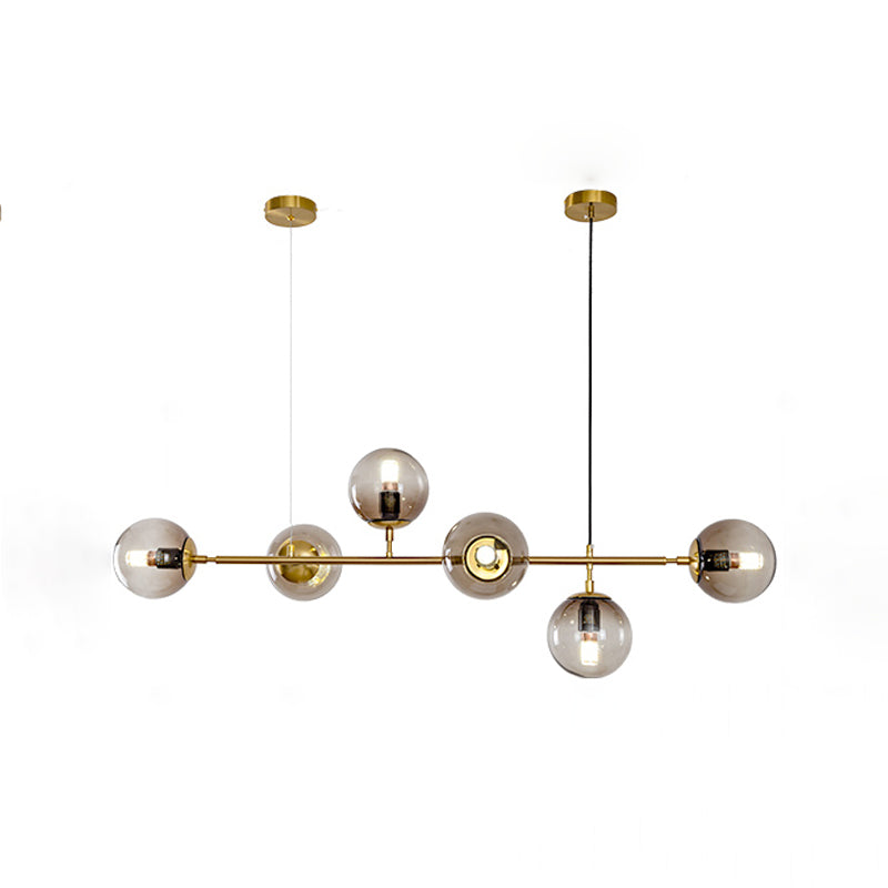 Modern Style Dining Pendant Lamp Kitchen Dining Room Glass Shade Hanging Light Fixture