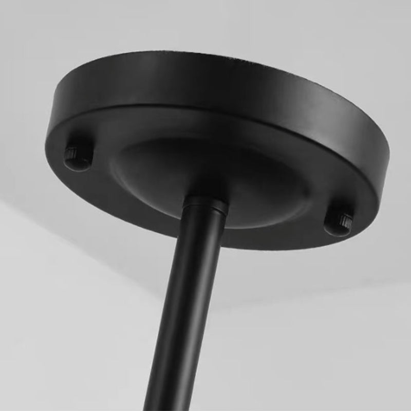 Metal Geometric Shape Chandelier Modern LED Chandelier Lamps for Bedroom