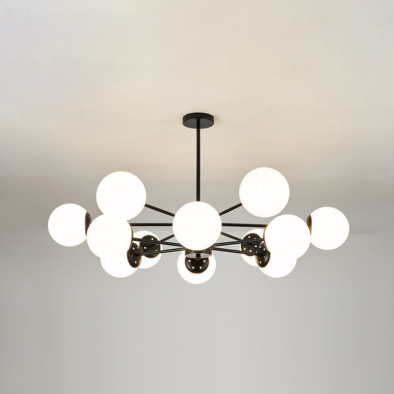 Globe kroonluchter verlichtingsarmaturen moderne multi-head suspensie hanger lampen