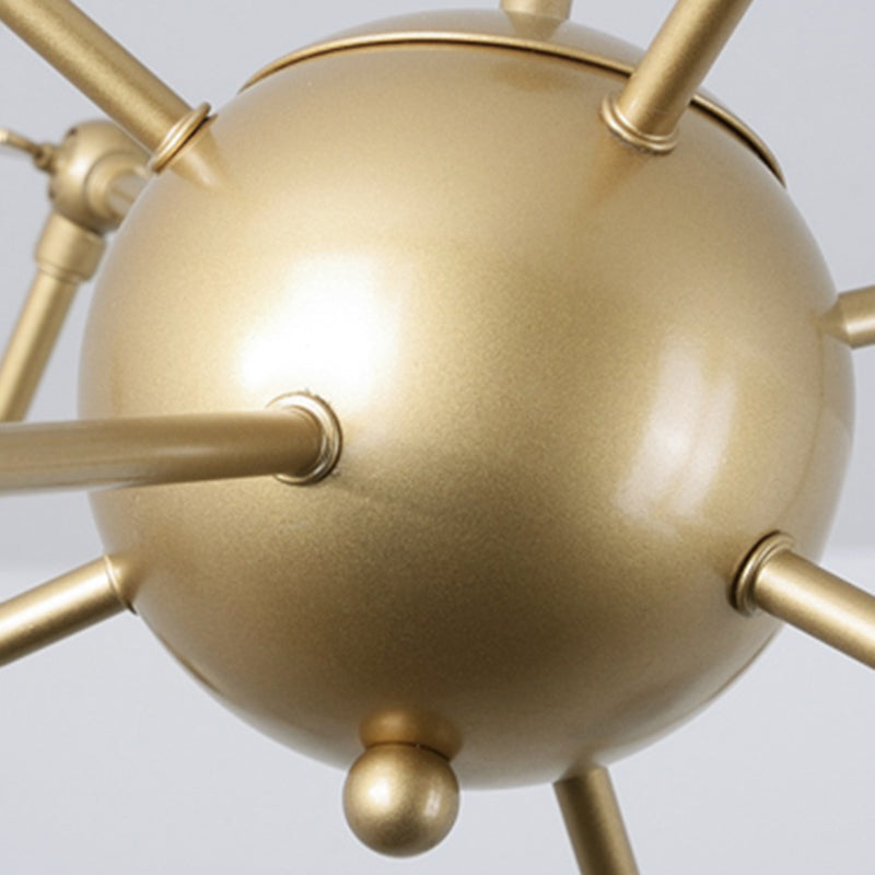 Spider Metal Chandelier Pendant Vêtements de style industriel Store de plafond