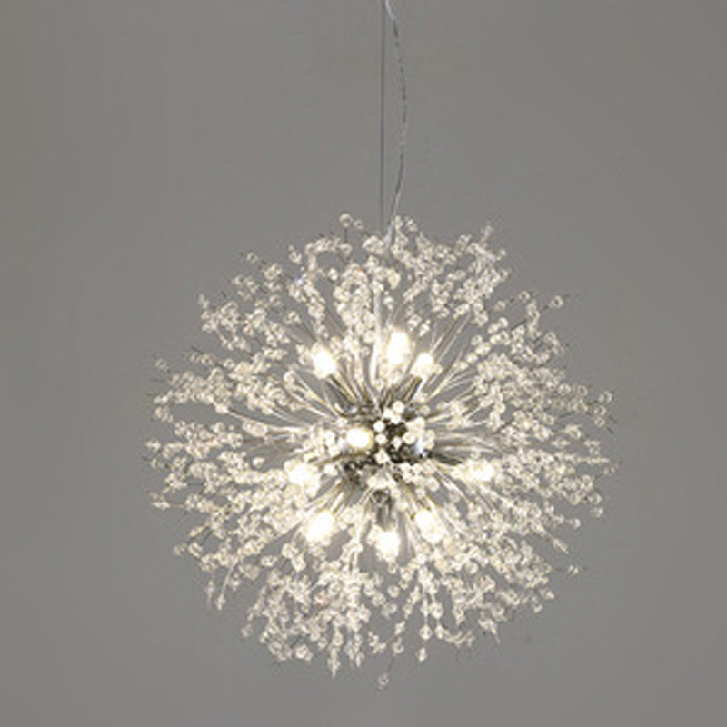 Modern Dandelion Chandelier Light Fixtures Multi-Head Suspension Pendant Lamps