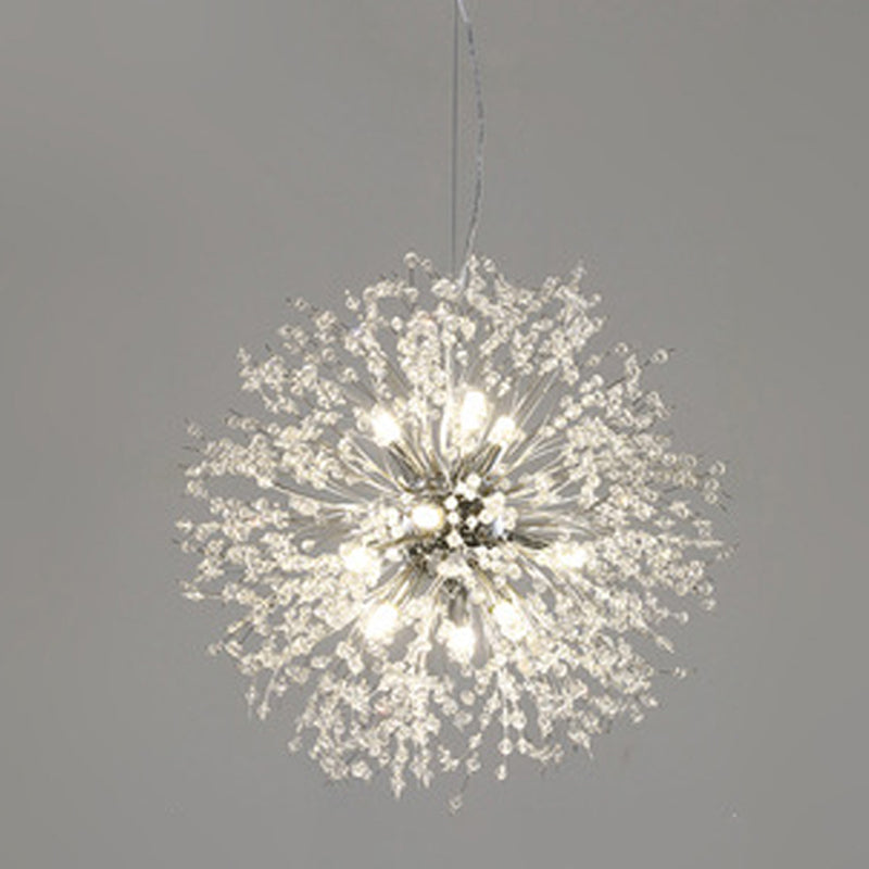 Modern Dandelion Chandelier Light Fixtures Multi-Head Suspension Pendant Lamps