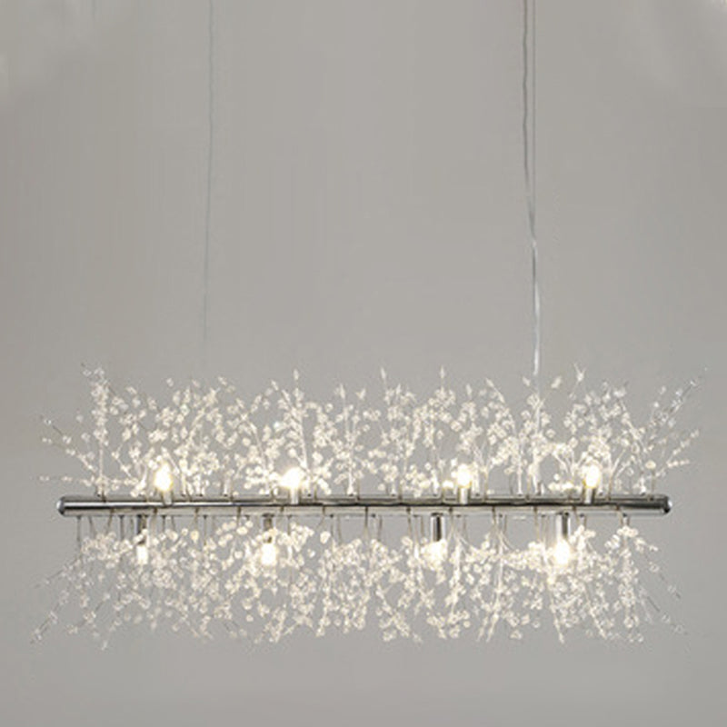 Modern Dandelion Chandelier Light Fixtures Multi-Head Suspension Pendant Lamps