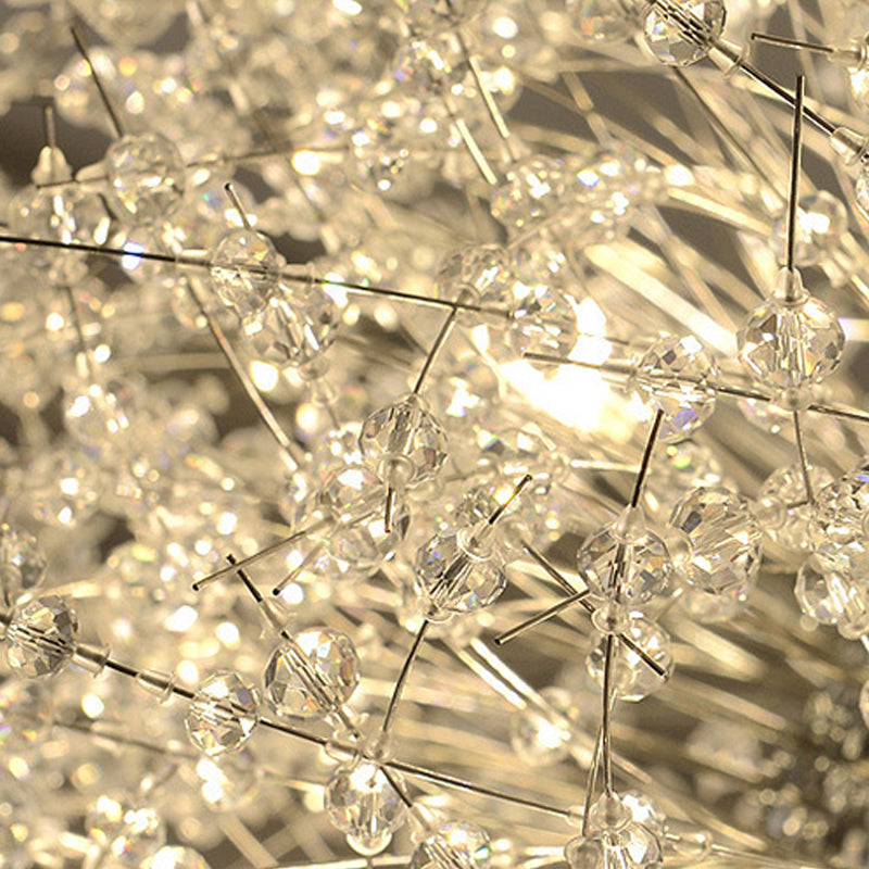 Modern Dandelion Chandelier Light Fixtures Multi-Head Suspension Pendant Lamps