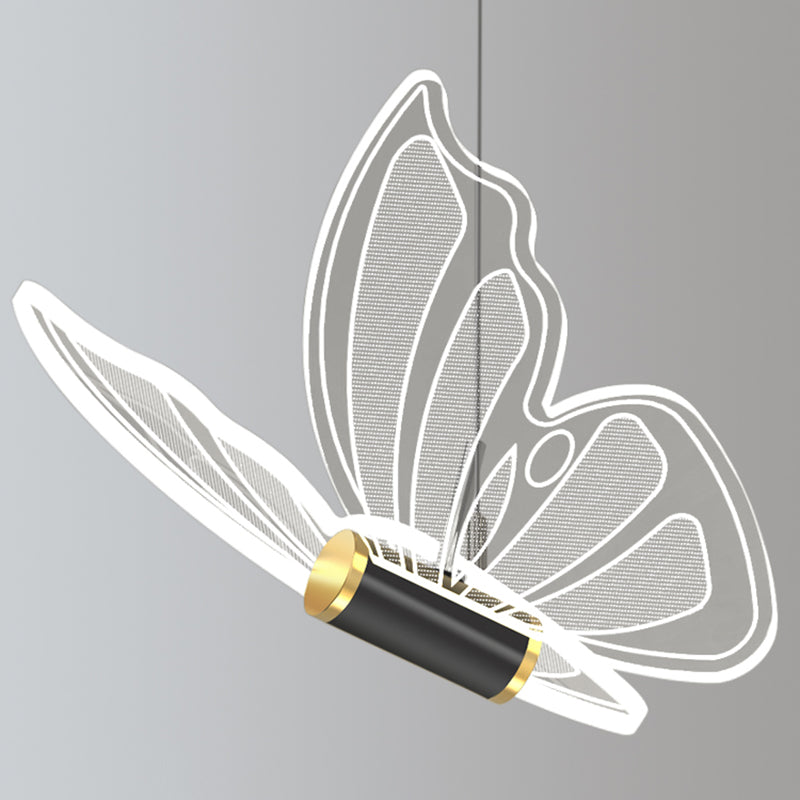 Vlindervormige suspensie hanger eigentijdse hangende hanglampen voor slaapkamer