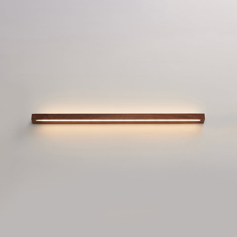 Lámparas de pared lineales contemporáneas de metal 2 luces lámpara de montaje de pared