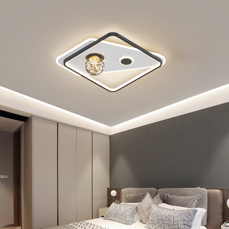 Gypsophila Modern Flush Ceiling Lighting Metal LED Flush Mount Ceiling Light Fixtures