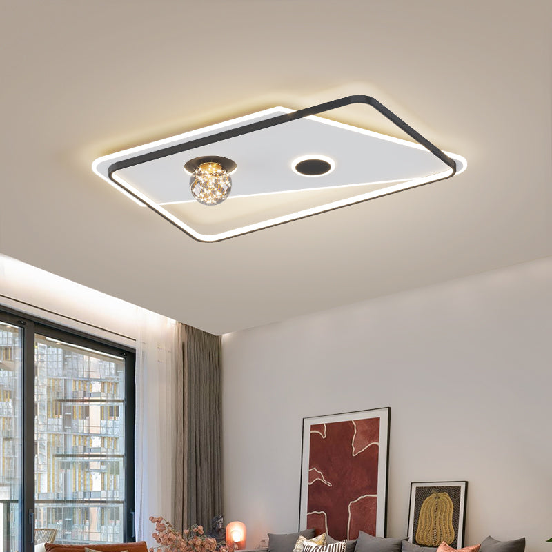 Gypsophila Modern Flush Ceiling Lighting Metal LED Flush Mount Ceiling Light Fixtures
