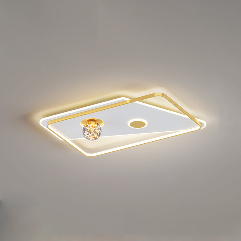 Gypsophila Modern Flush Ceiling Lighting Metal LED Flush Mount Ceiling Light Fixtures