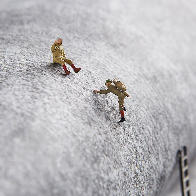 Blue Living Room Carpet Geometric Pattern Polyester Area Rug Non-Slip Backing Rug