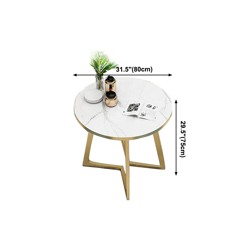 Luxusstil Esstisch Haus kleiner Apartmenttisch mit Metallbasis