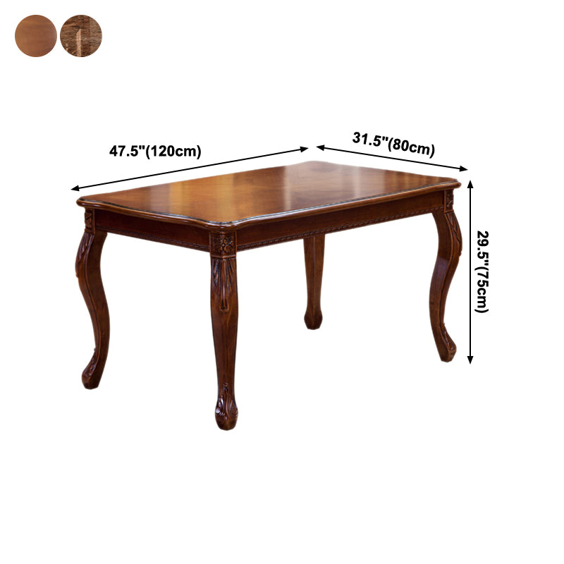 Rectangle Dining Room Collection 4-foot Home Furniture for Dining Room