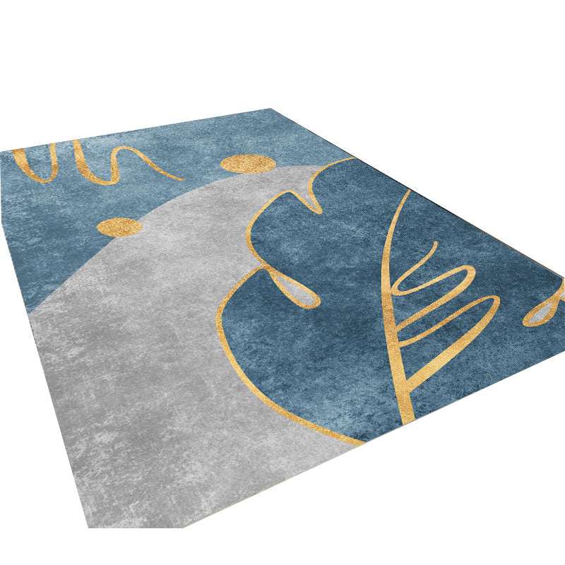 Stylish Abstract Pattern Indoor Rug Novelty Carpet Stain Resistant Area Carpet for Living Room