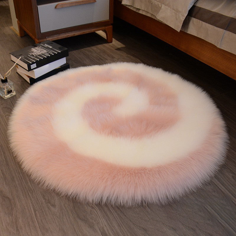 Tappeto area blocco color fantasia peluche area tappeto tappeto resistente alle macchie per arredamento per la casa