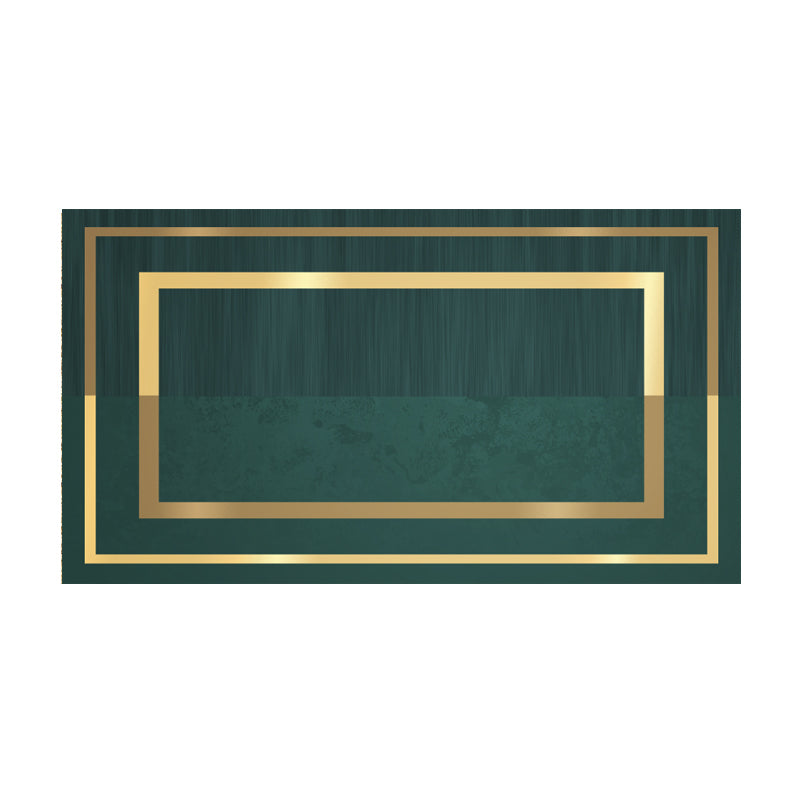 Stylish Modern Rug Grey Polyester Area Rug Geometric Pattern Non-Slip Backing Rug for Bedroom