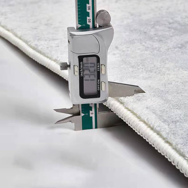 Khaki Moderner Fläche Teppich Farbblock Polyester Fläche Teppich nicht rutschfest