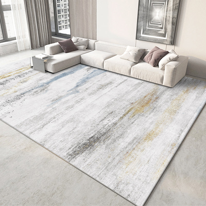 Alfombra industrial de la acuarela alfombra casual alfombra lavable con motos para decoración del hogar