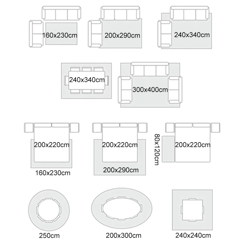 Moderne Kontrastfarbe Fläche Teppichbraun Polyester Fläche Teppich Anti-Rutsch-WASY-Pflege Teppich für Wohnzimmer