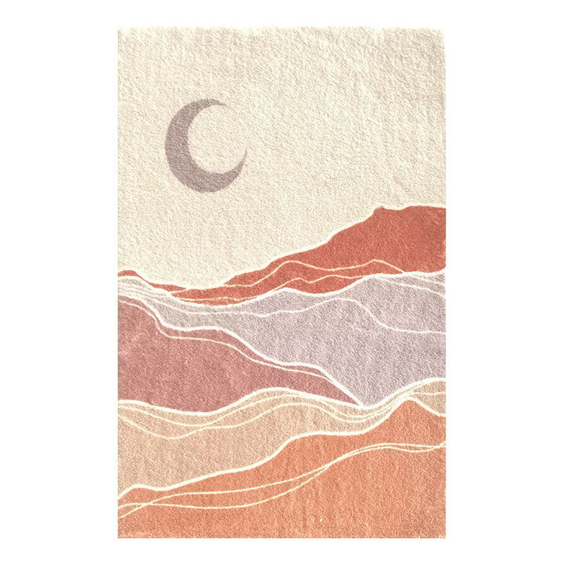 Simplicity Contrast Panel Rug Comfort Area Rug Polyester Stain Resistant Carpet for Home Decor