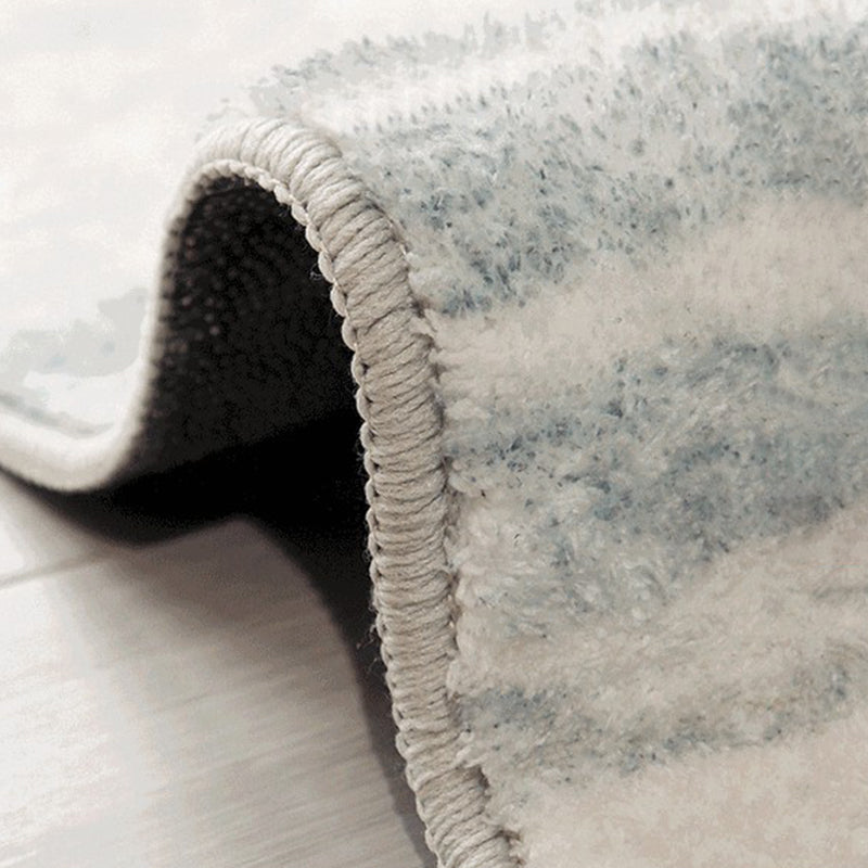 Alfombra moderna de la alfombra interior de la alfombra nórdica del panel de poliéster alfombra de área resistente a las manchas para sala de estar