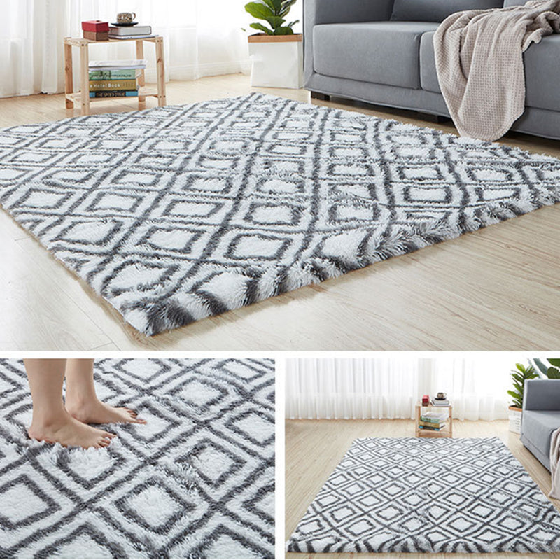 Elish tappeto geometrico del tappeto geometrico tappeto resistente alle macchie per il soggiorno
