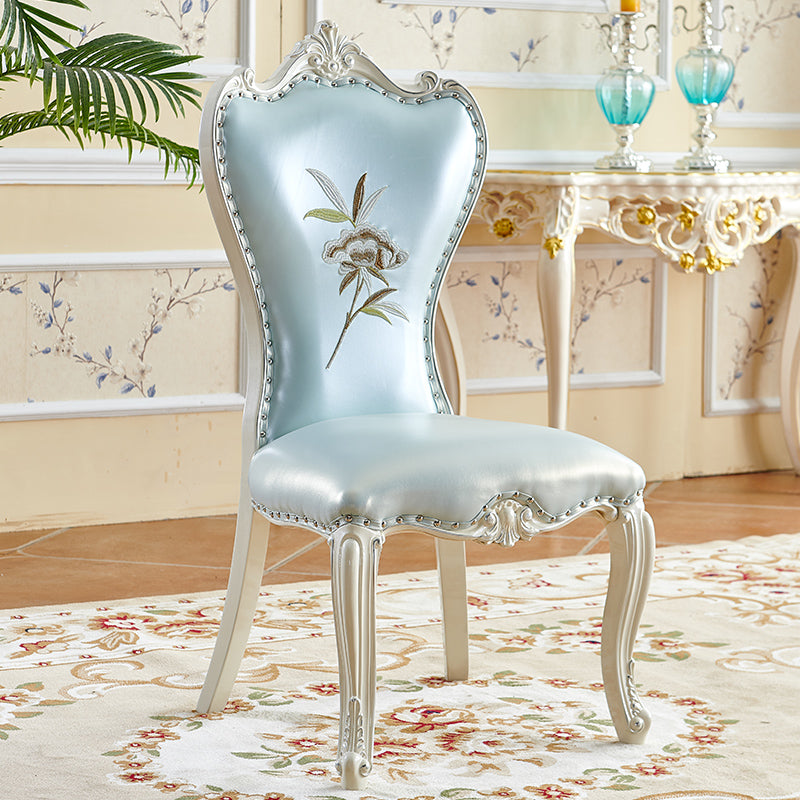 Chaises latérales de style victorien chaise latéral sans bras pour usage à domicile