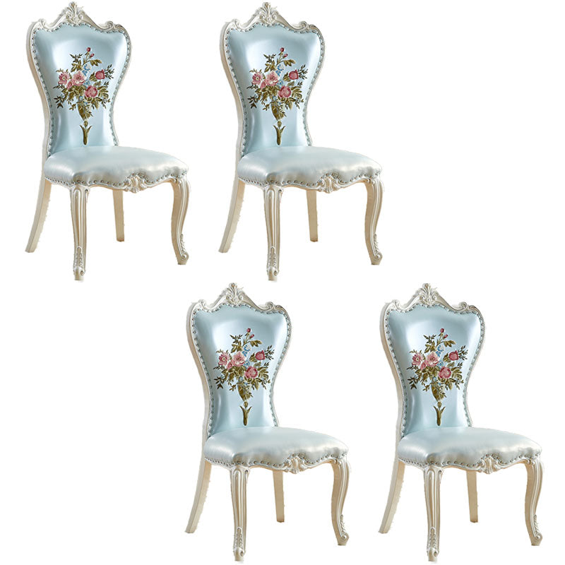 Chaises latérales de style victorien chaise latéral sans bras pour usage à domicile