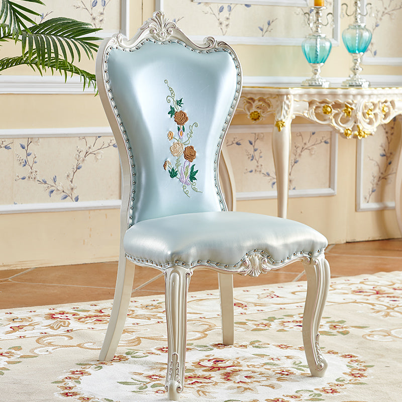 Chaises latérales de style victorien chaise latéral sans bras pour usage à domicile