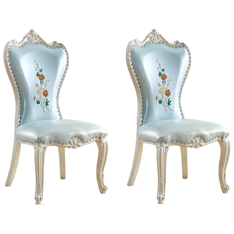 Chaises latérales de style victorien chaise latéral sans bras pour usage à domicile