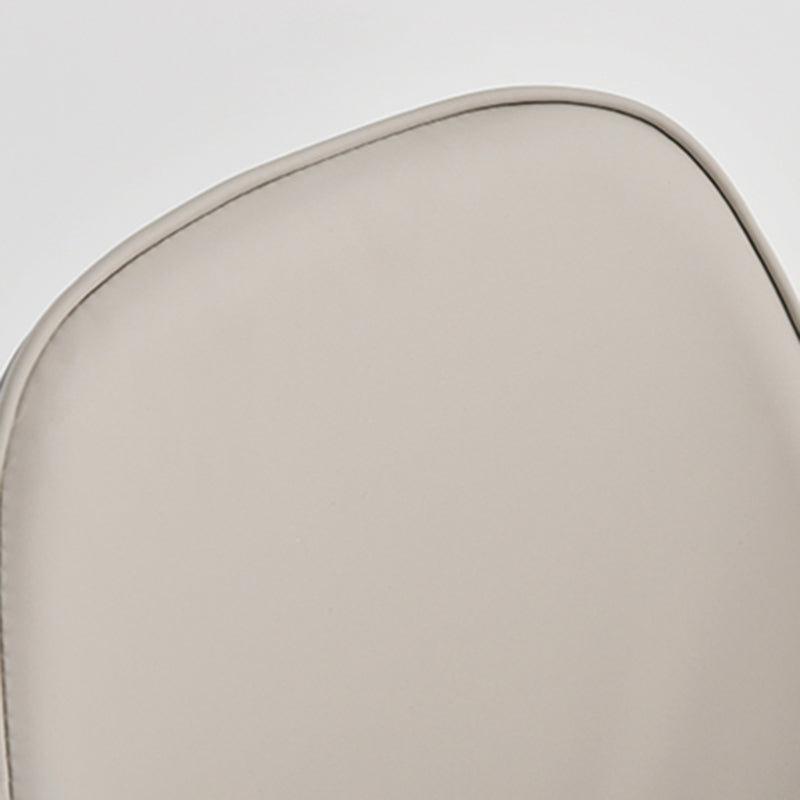 Metal de estilo nórdico que cena la tela tapizada silla sin brazos que cena la silla lateral