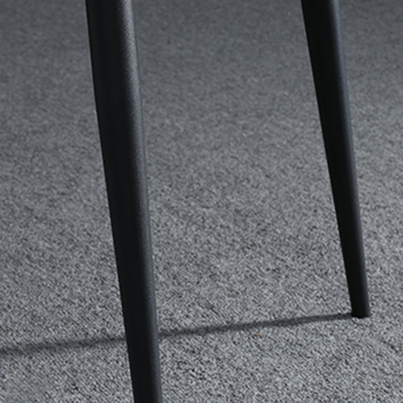 Silla lateral casera tapizada estilo diseñador acabado mate Parsons silla de comedor individual